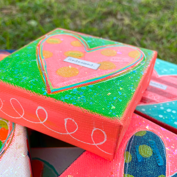 Bubble Gum and Sunshine - Inside Out Heart Series