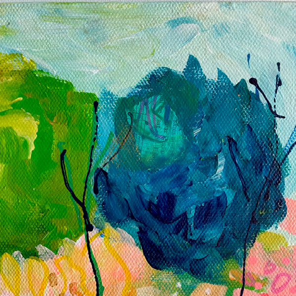 Seeds of Hope: Dreamscapes Collection 12x12 inch original canvas art