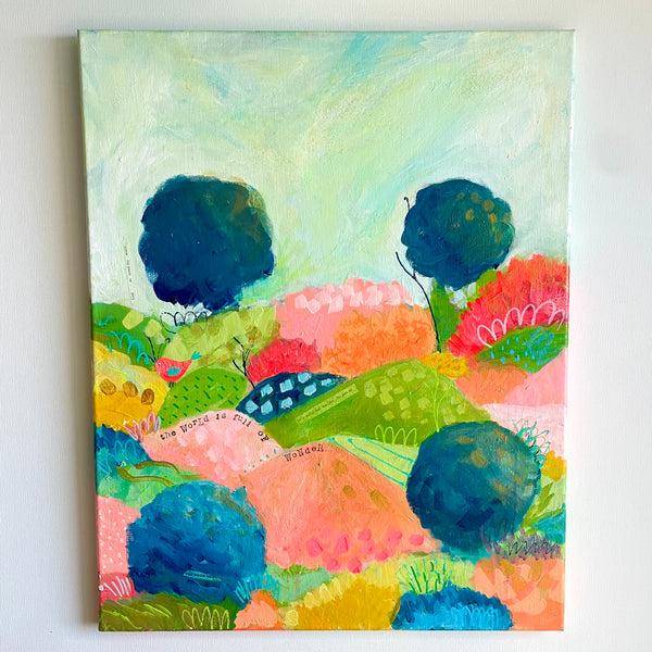 World of Wonder: Dreamscapes Collection 16x20 inch original canvas art