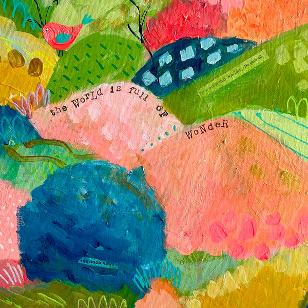 World of Wonder: Dreamscapes Collection 16x20 inch original canvas art
