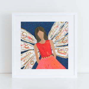 "Every Little Thing is Gonna Be Alright" Broken Worship Angel Art print