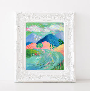 Joy & Peace Landscape Art PRINT