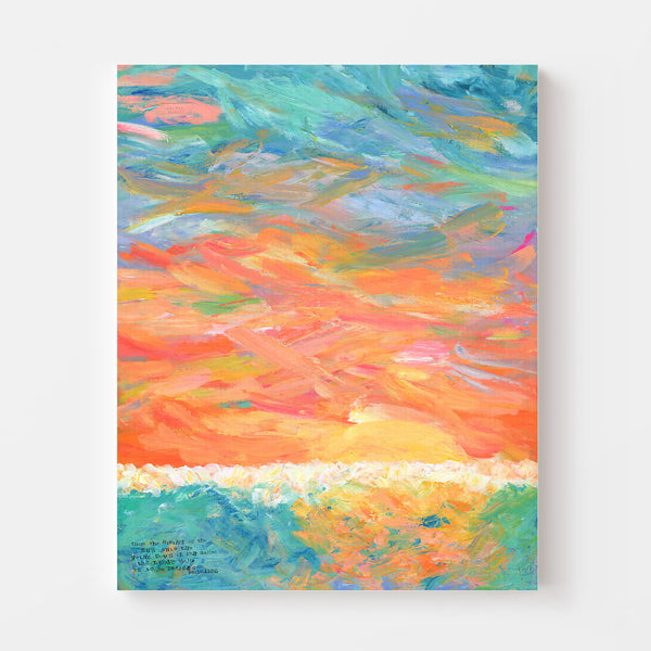 Sunset Art Print: "Psalm Sunset"